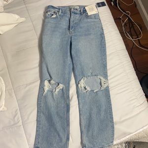 90s Ultra High Rise Straight Leg Jeans